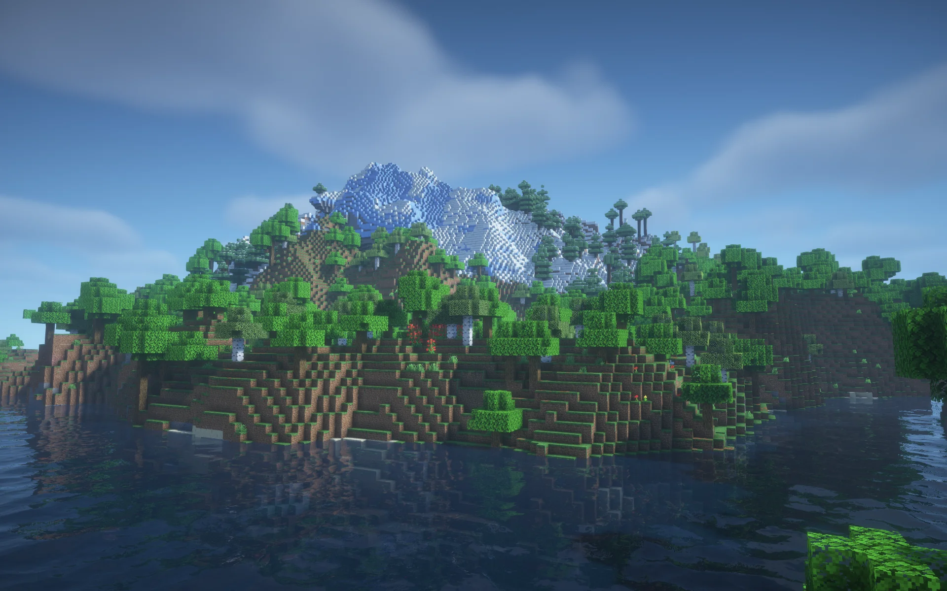 Alpine Lake landscape