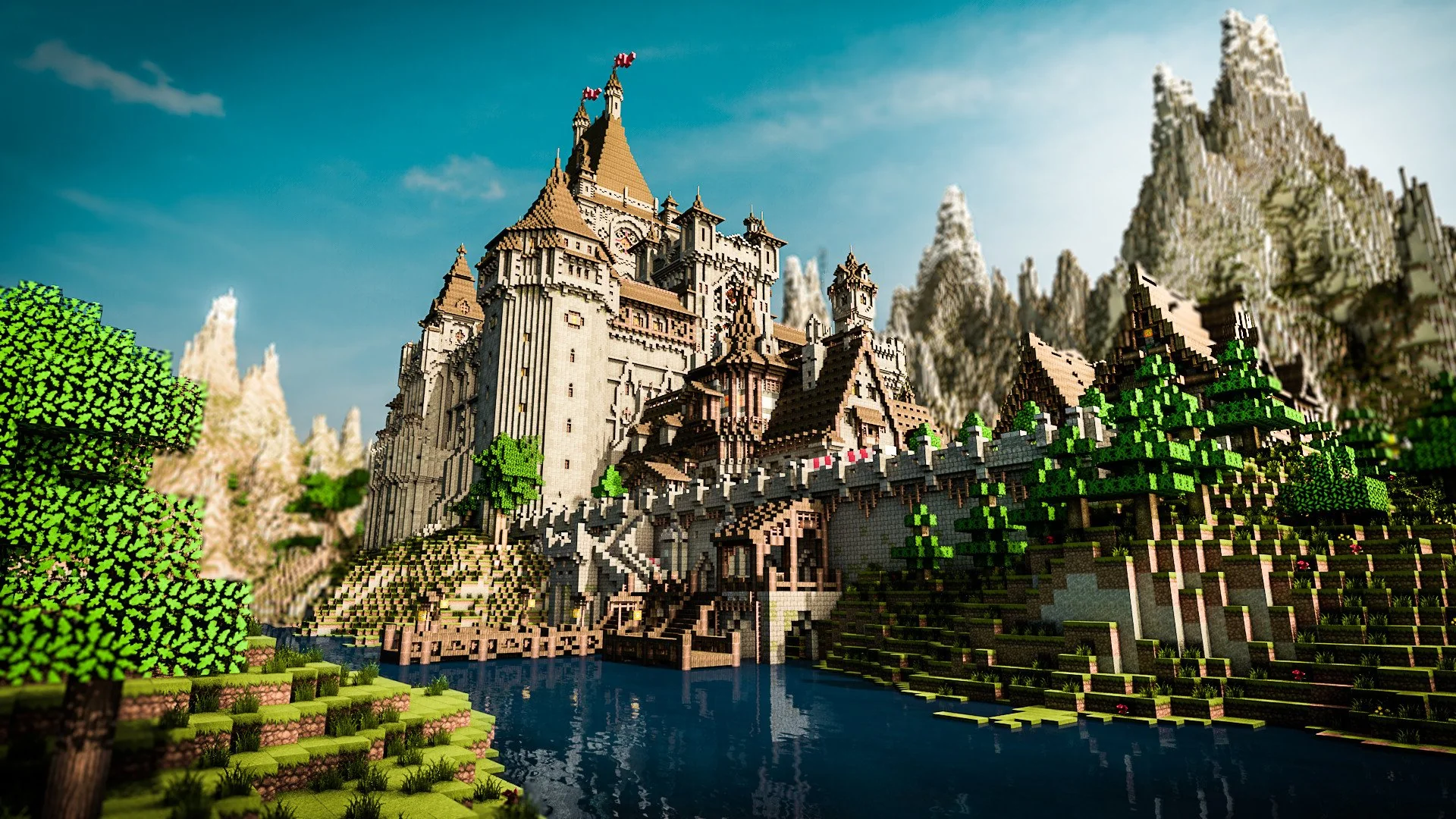 Castle landscape